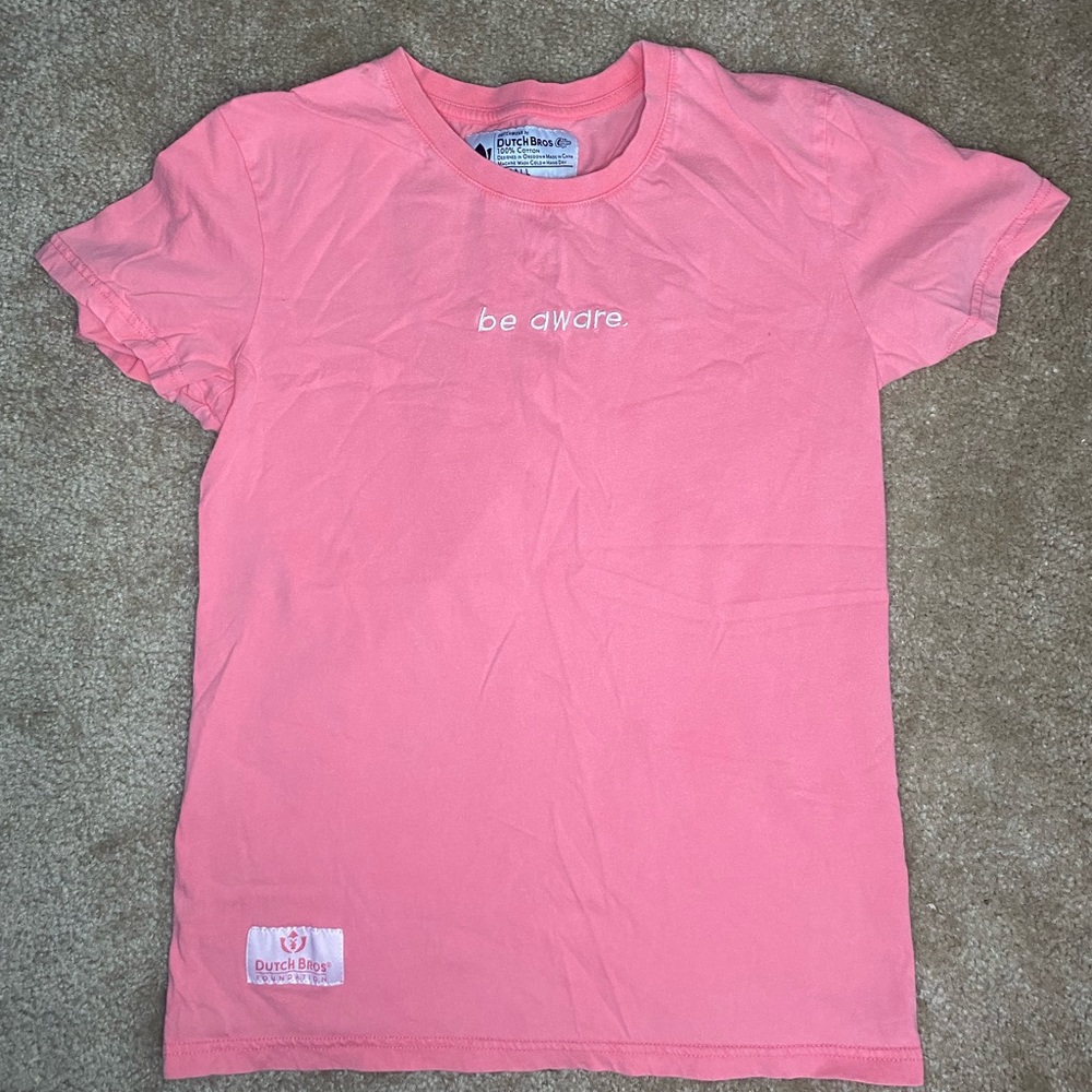 PINK DUTCH BROS TEE SHIRT!!